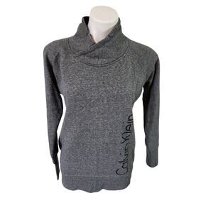 Calvin‎ Klein Blueish Gray pullover sweater mockneck sweater M